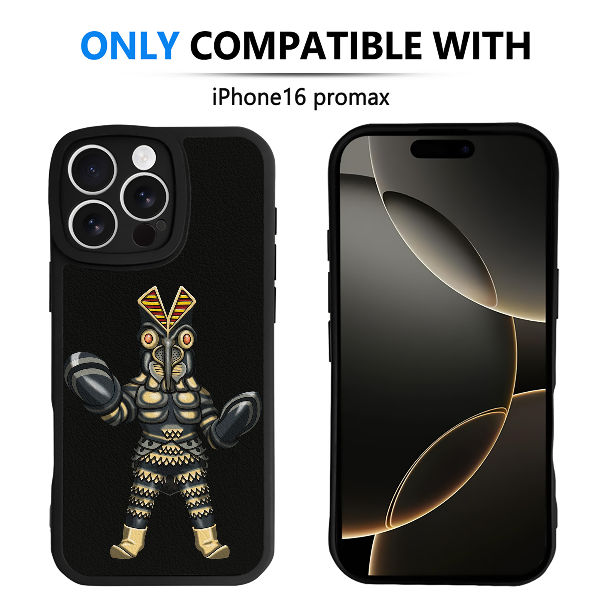 （画像用） ウルトラマン Ultraman 【iPhone 16シリーズ対応】シリコンスマホケース（レザー調） 材質：シリコン